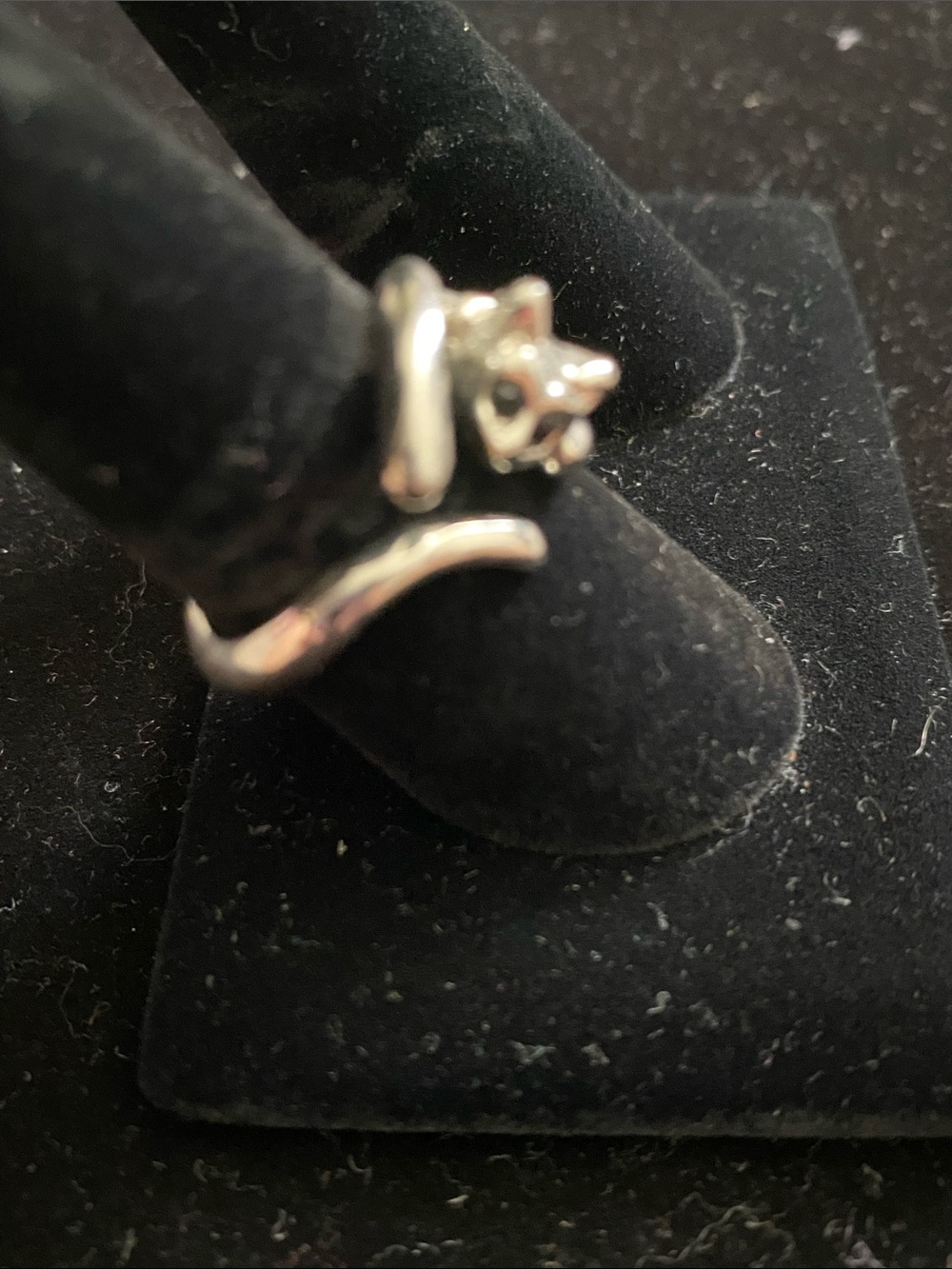 Stainless Steel Cat Wrap Ring